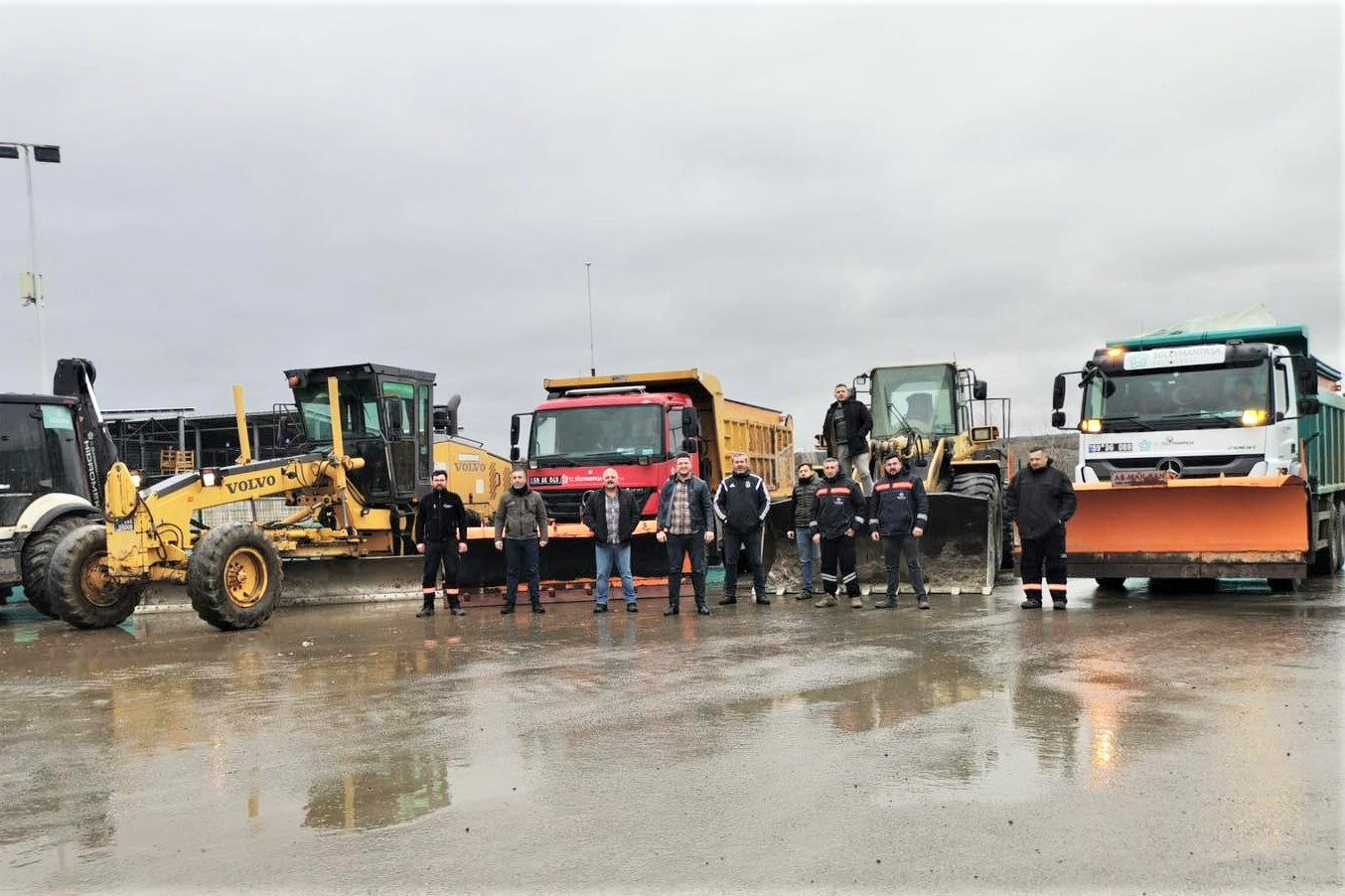 Süleymanpaşa Belediyesi karla mücadele için hazırlıklarını tamamladı