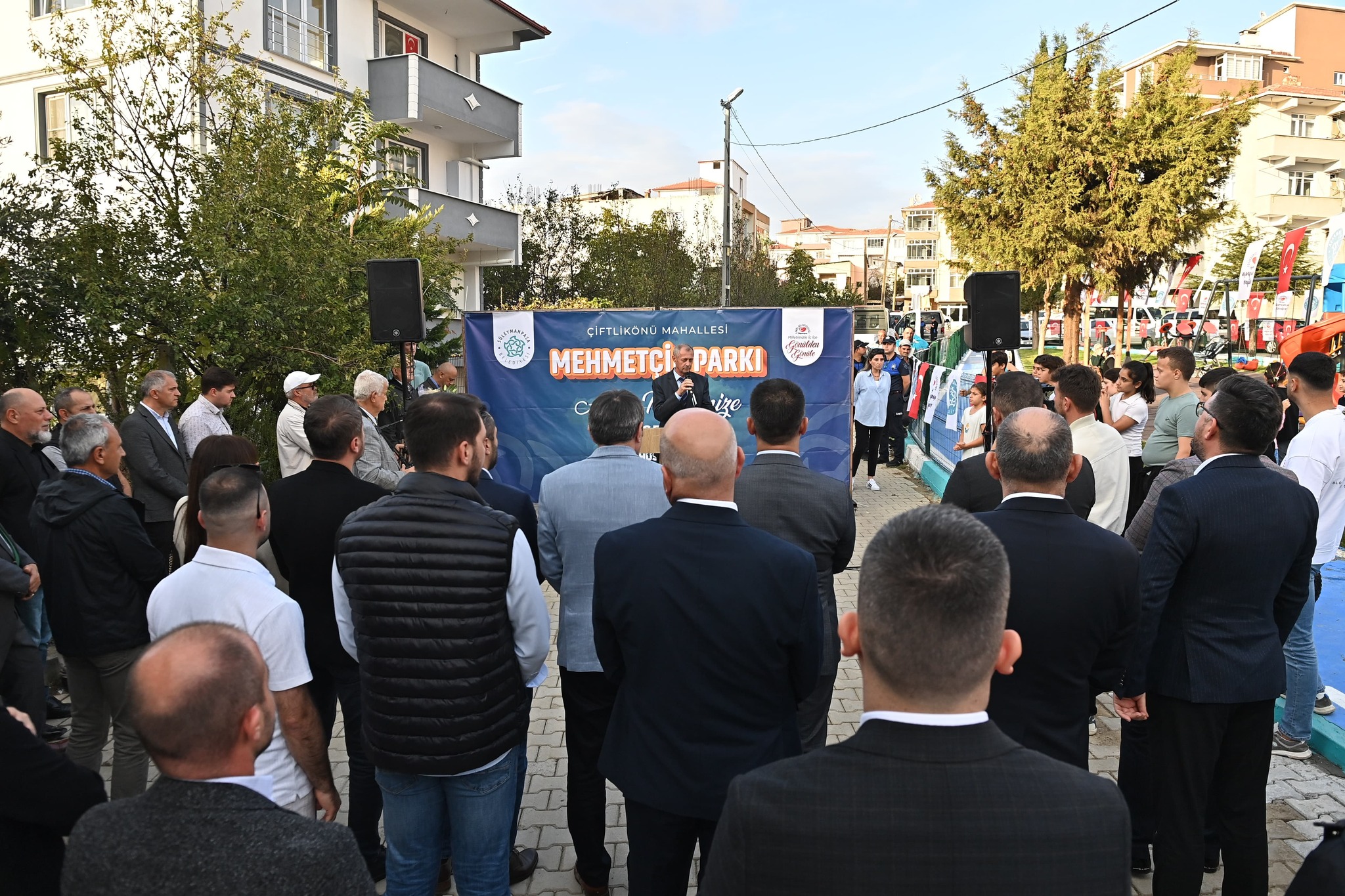 Sil baştan yenilenen Mehmetçik Parkı törenle açıldı