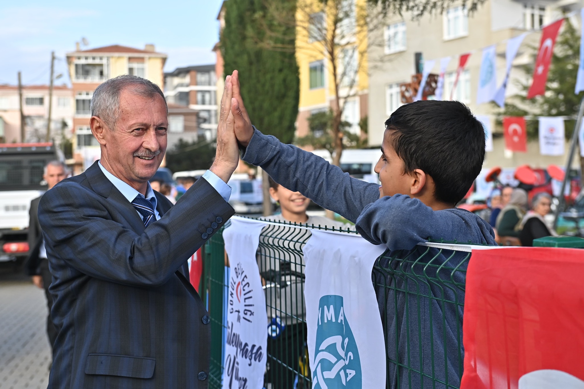 Sil baştan yenilenen Mehmetçik Parkı törenle açıldı