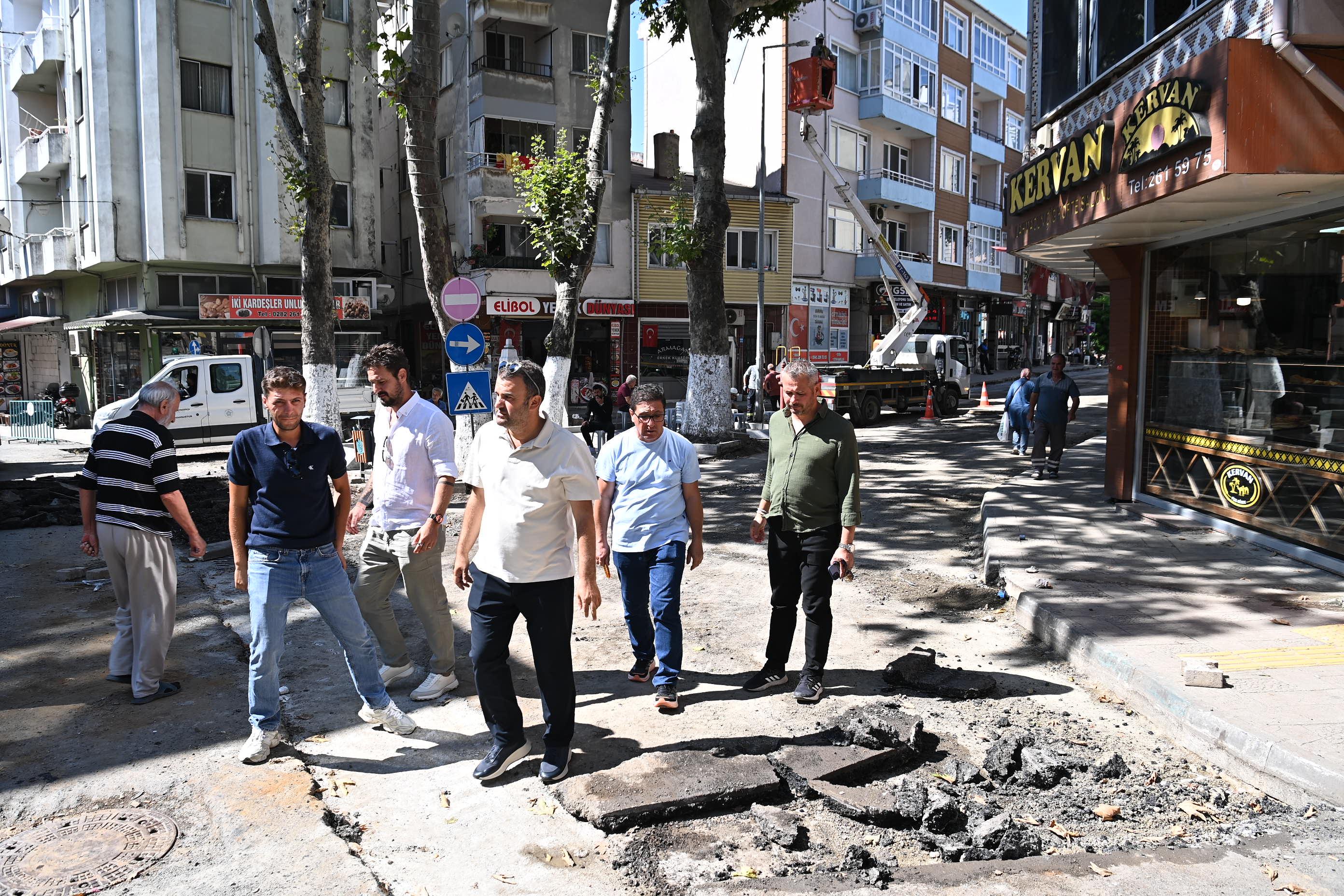 Çiftlikönü Mahallemizde Çalışmaları Denetledik