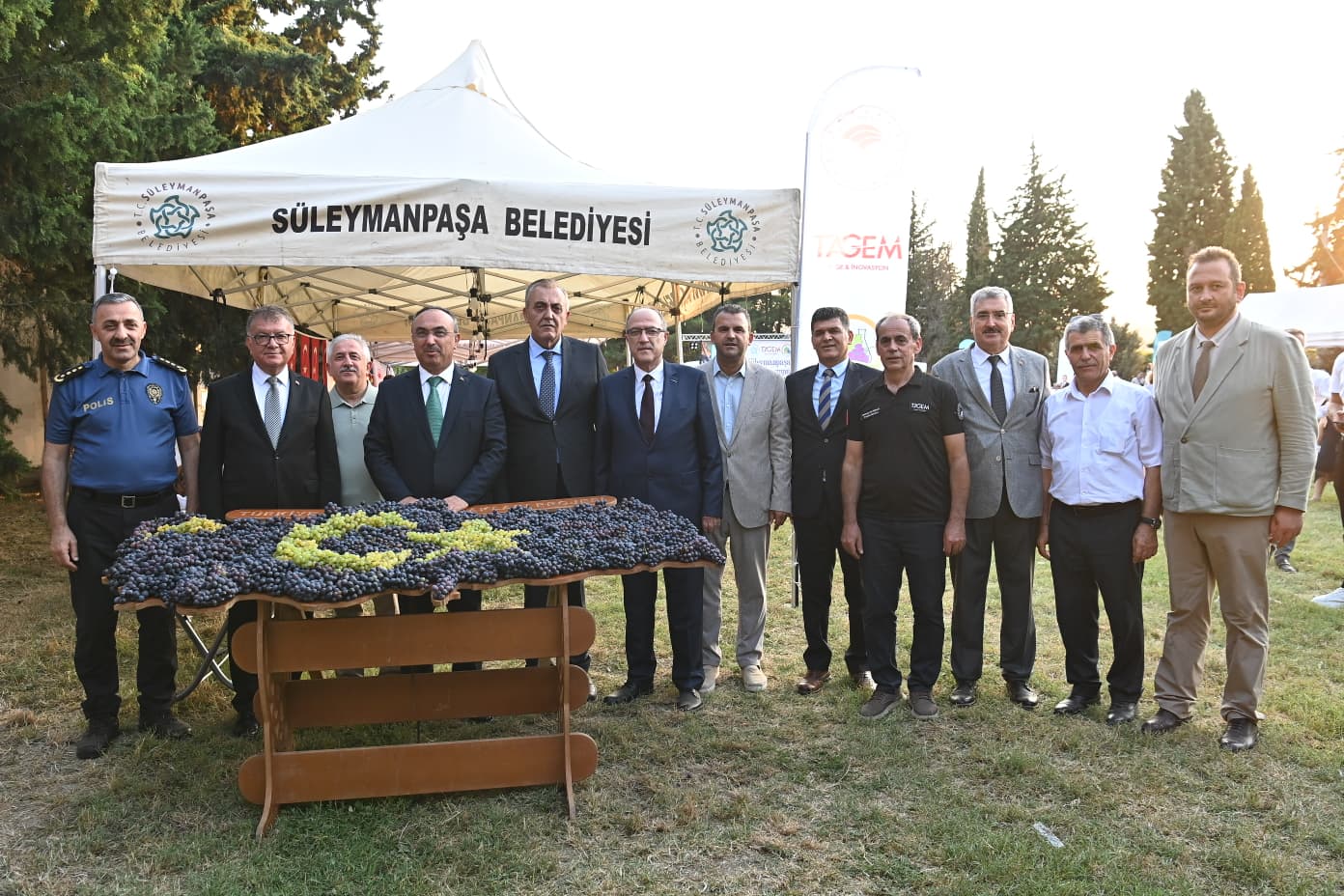 Süleymanpaşa Bağbozumu Şenliği Coşkuyla Kutlandı