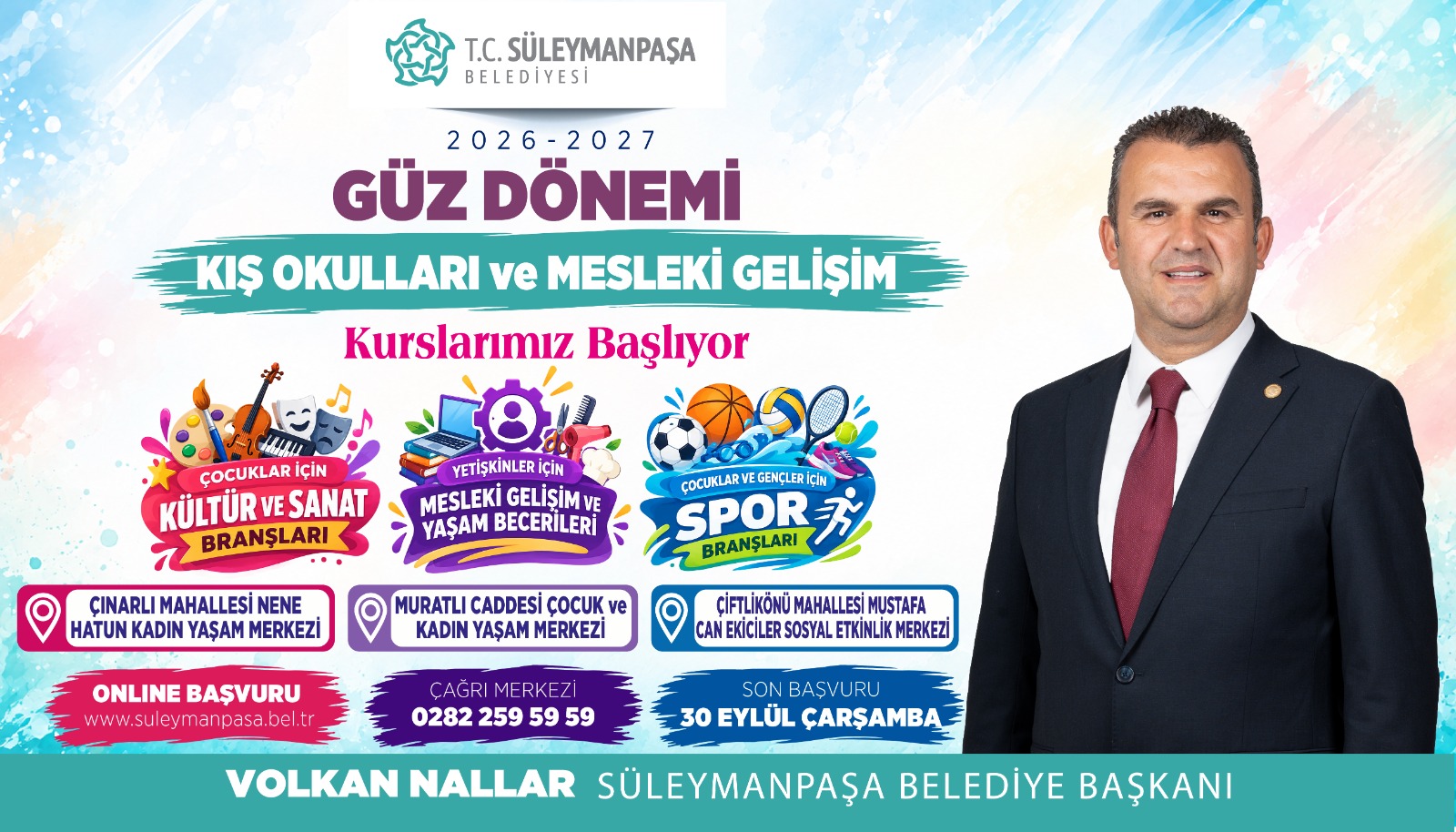 Kış Okulları Güz Dönemi Kayıtları Başladı