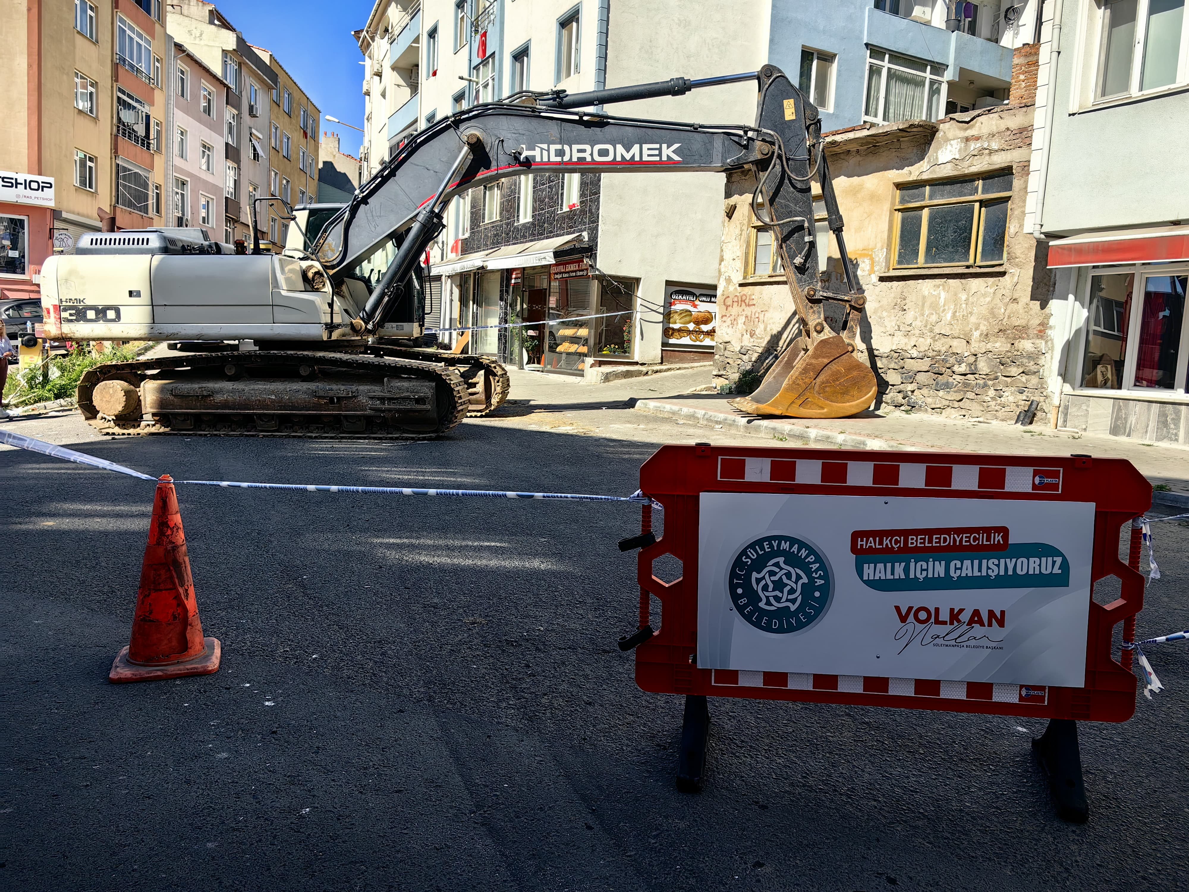 Vatandaşların Talebi Üzerine Metruk Binalar Yıkıldı