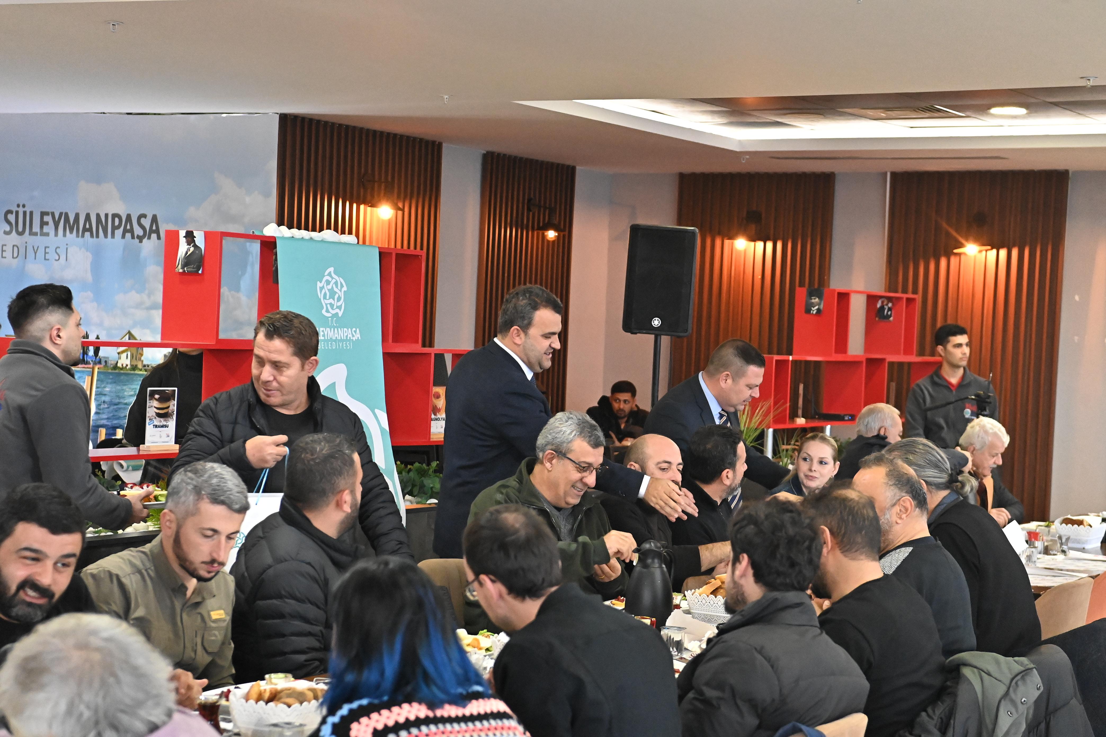 Başkan Nallar Çalışan Gazeteciler Gününde Basın Mensuplarıyla Buluştu