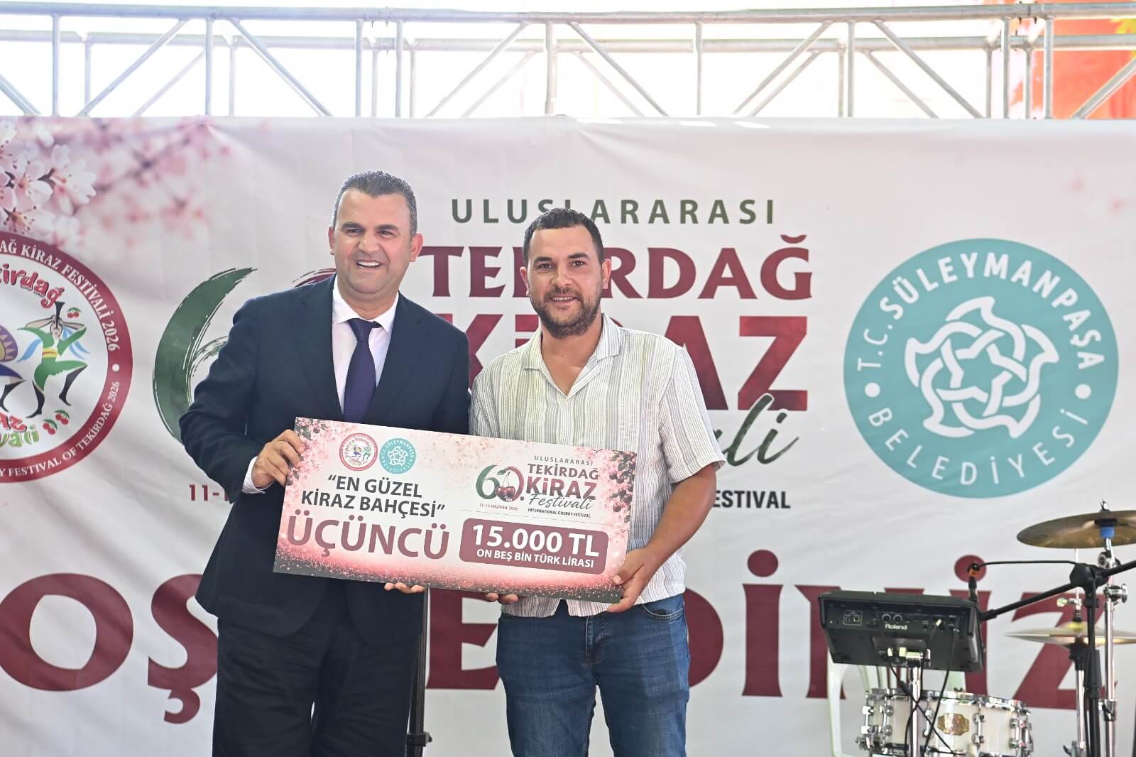 60. Kiraz Festivali Naip Mahallesinde Coşkuyla Başladı