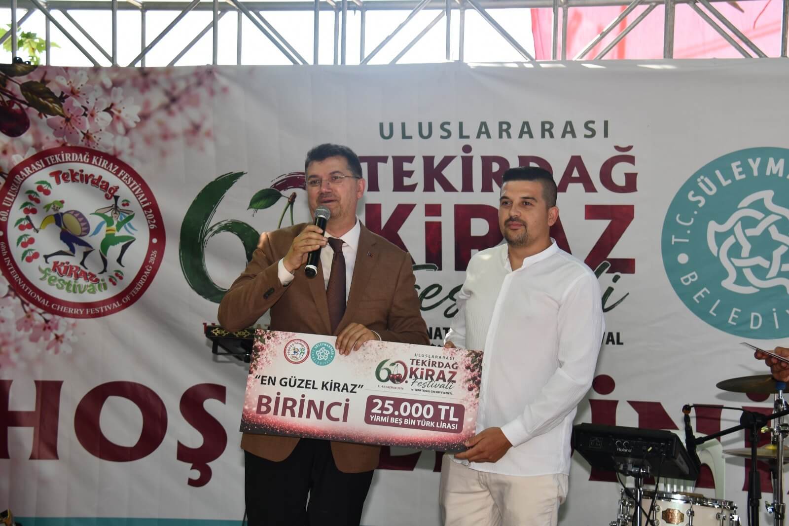 60. Kiraz Festivali Naip Mahallesinde Coşkuyla Başladı