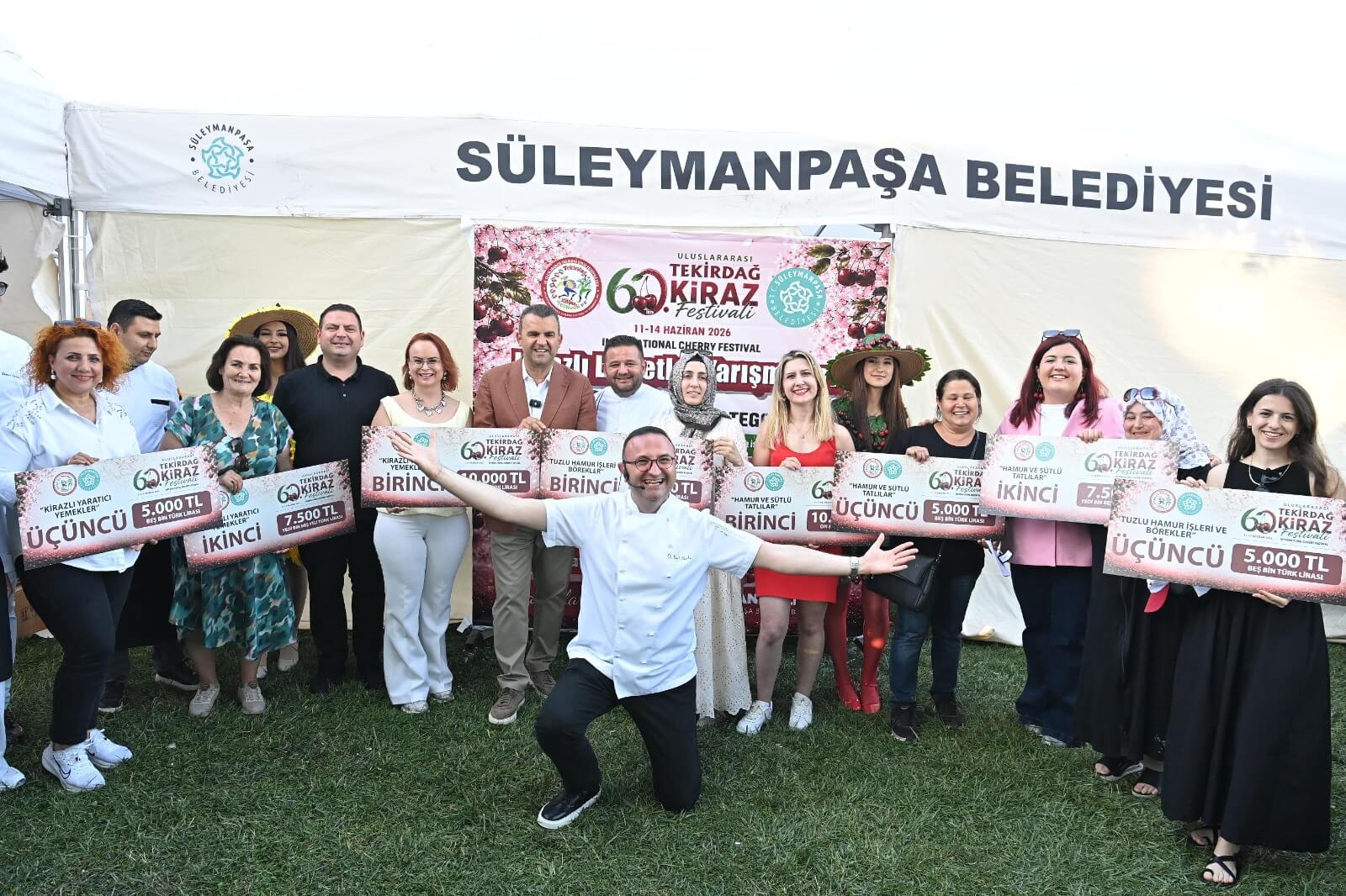Festivalin Son Gününde Spor ve Kiraz Lezzetleri Öne Çıktı