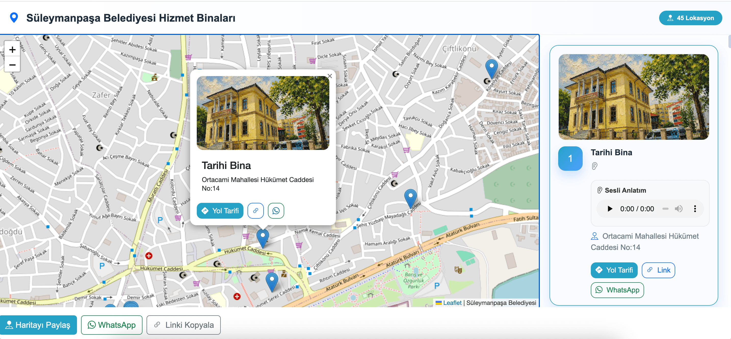 Süleymanpaşa Belediyesinin Yapay Zeka Destekli Yeni Web Sitesi Yayında