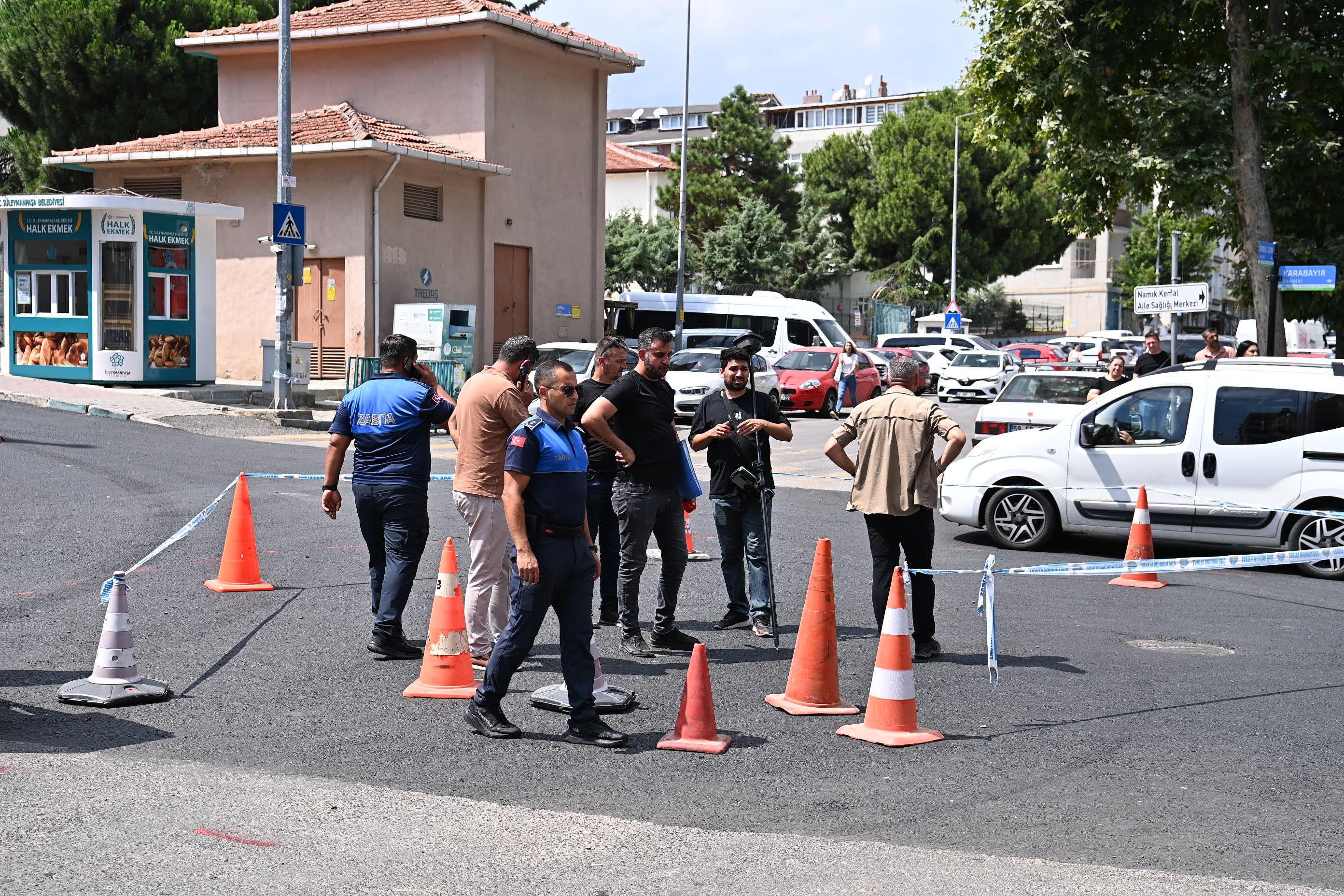 Soğukkuyu Caddesinde çalışmaları inceledik