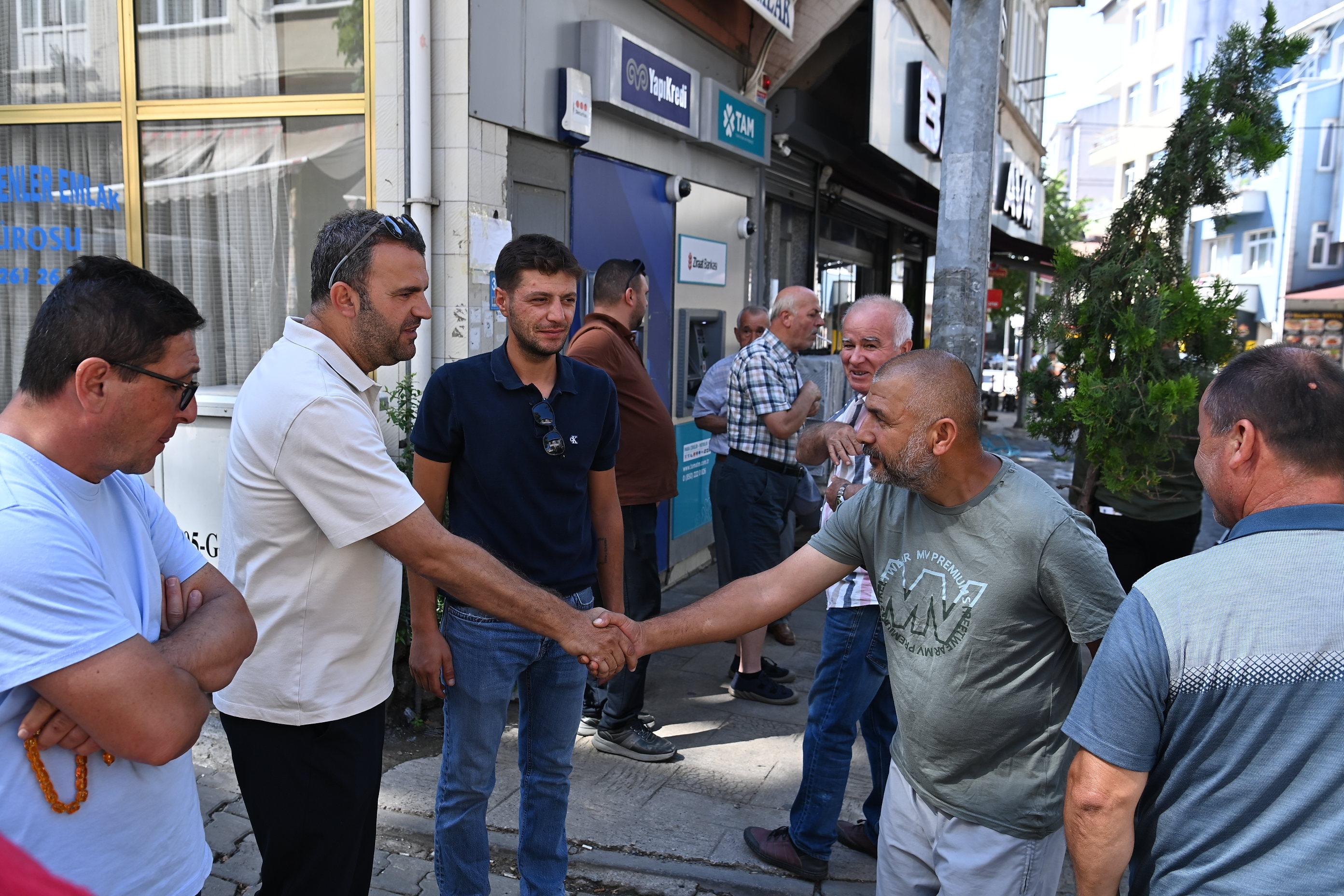 Çiftlikönü Mahallemizde Çalışmaları Denetledik