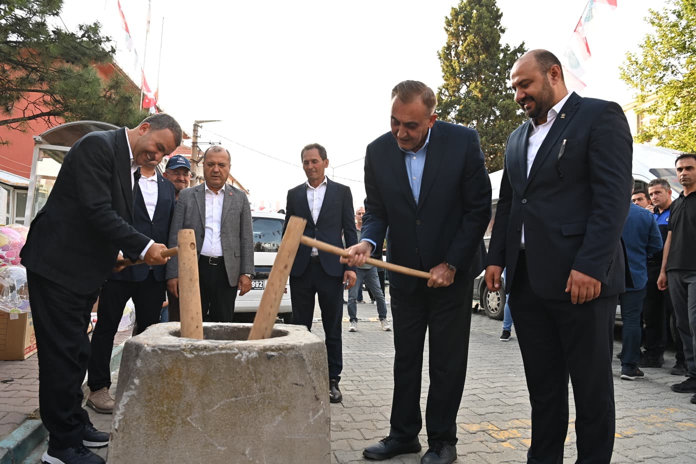 Karacakılavuz Keşkek Şenliğinde İlk Gün Coşkusu