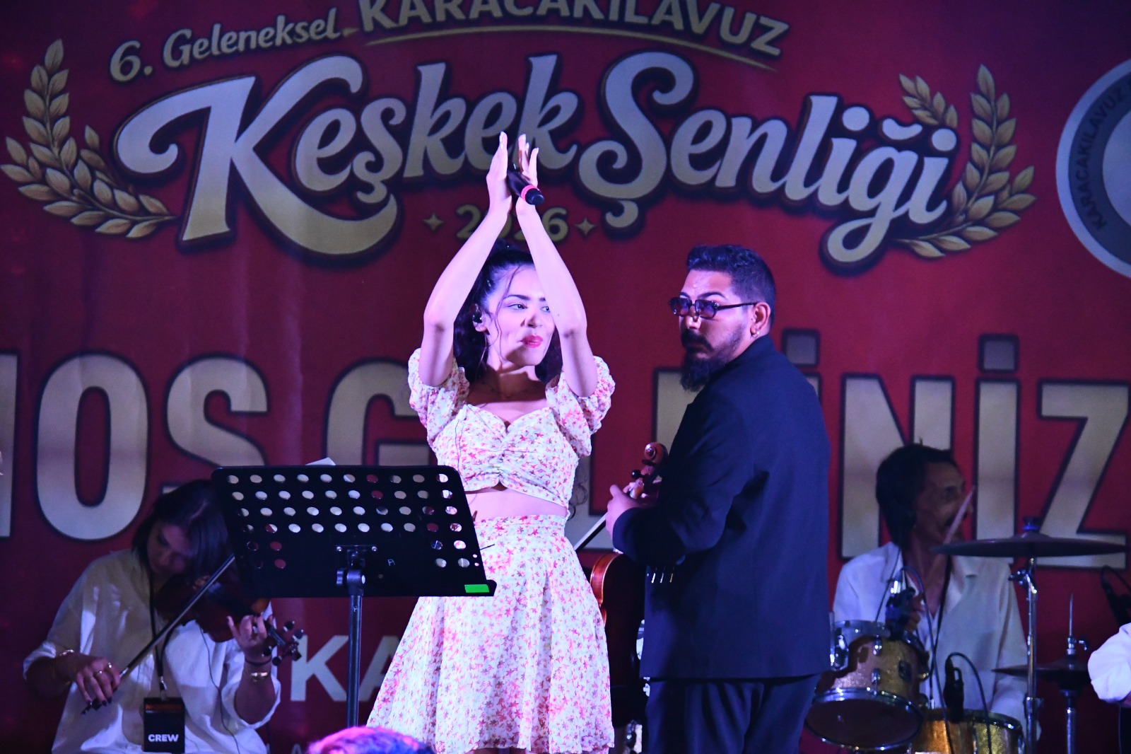 Karacakılavuz Keşkek Şenliğinde İlk Gün Coşkusu