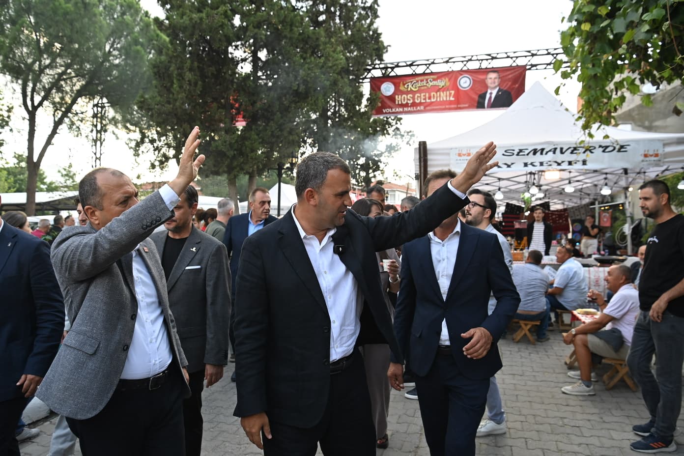 Karacakılavuz Keşkek Şenliğinde İlk Gün Coşkusu