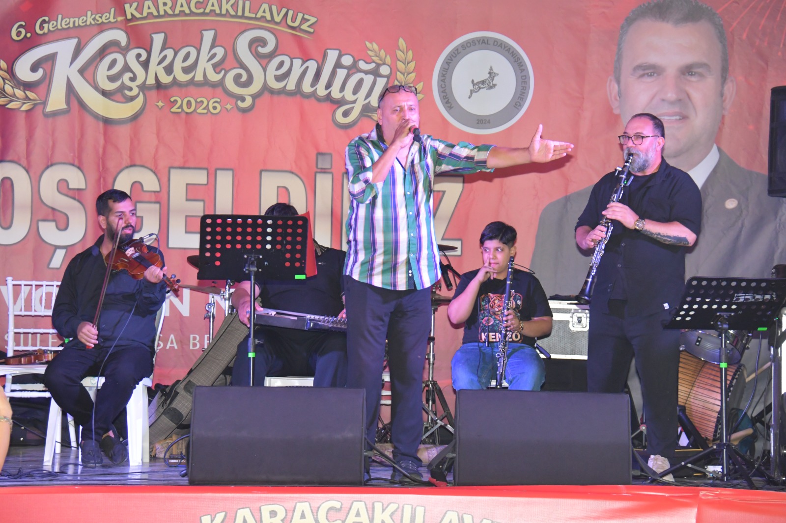 Karacakılavuz Keşkek Şenliğinde İlk Gün Coşkusu