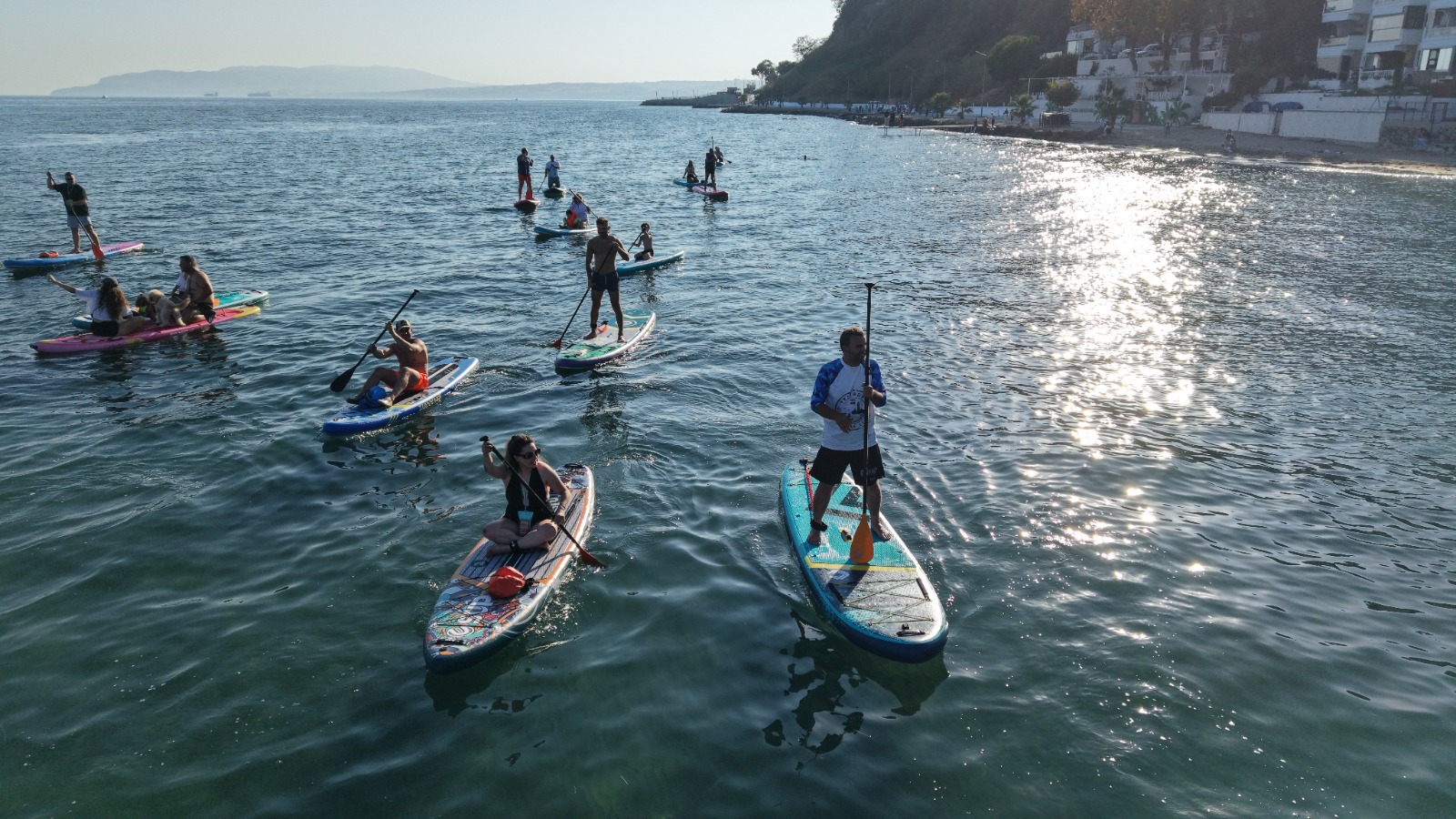 Alkaya Sahilinde SUP Board İskelesi Hizmete Girdi