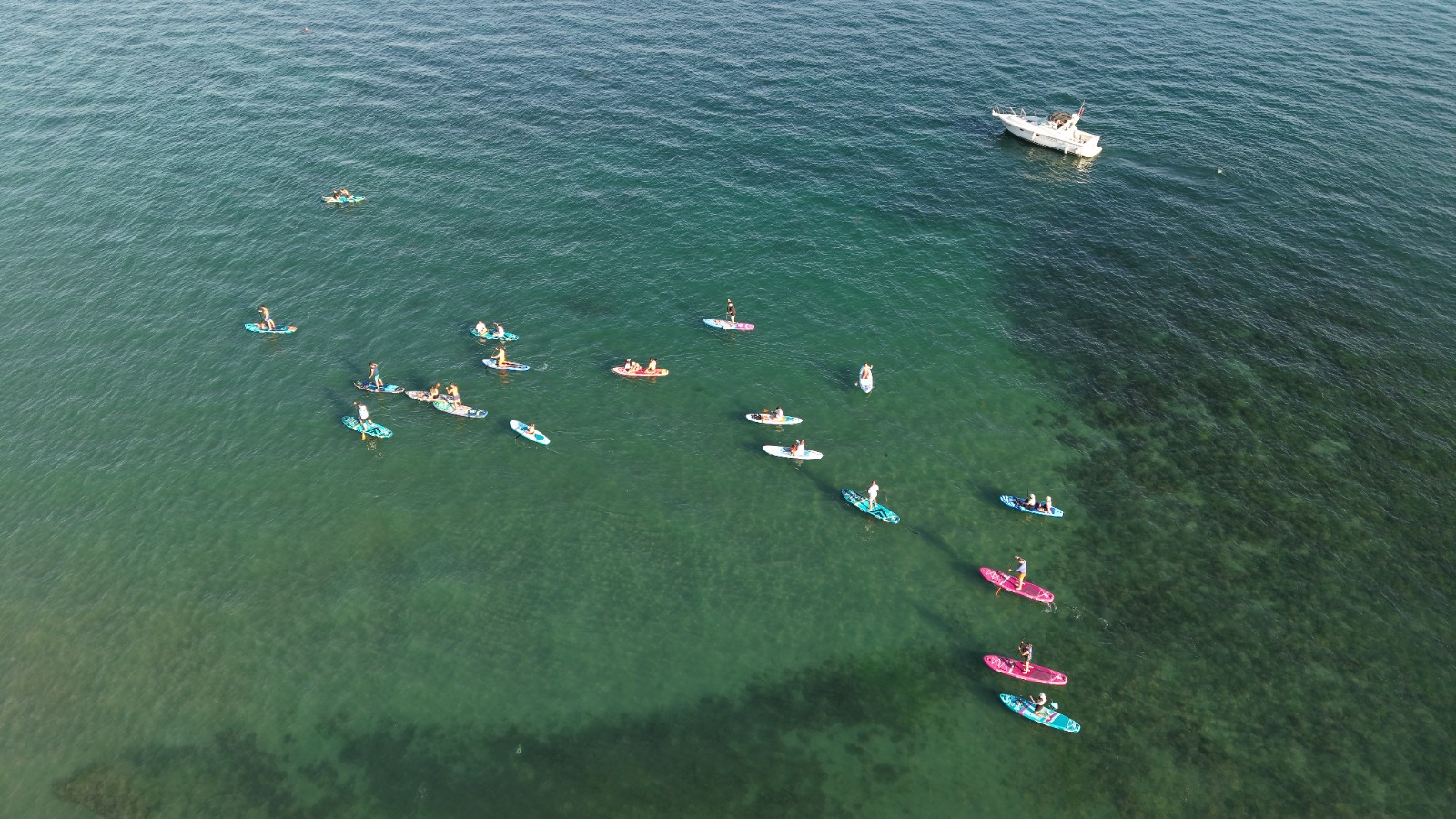 Alkaya Sahilinde SUP Board İskelesi Hizmete Girdi