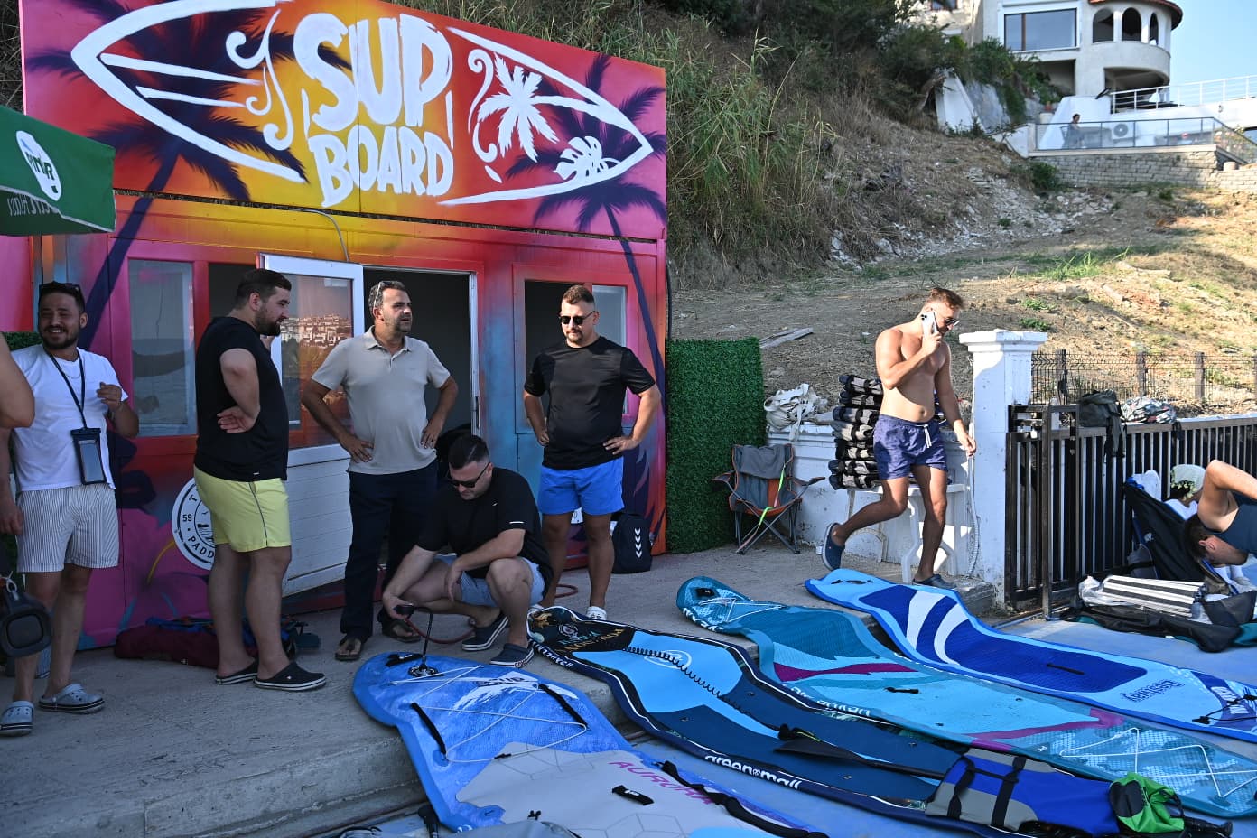 Alkaya Sahilinde SUP Board İskelesi Hizmete Girdi