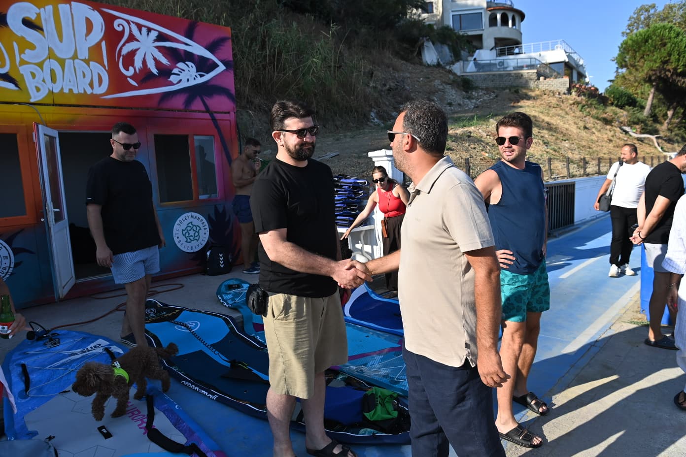 Alkaya Sahilinde SUP Board İskelesi Hizmete Girdi