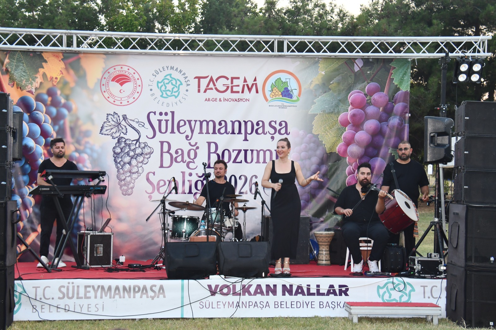 Süleymanpaşa Bağbozumu Şenliği Coşkuyla Kutlandı