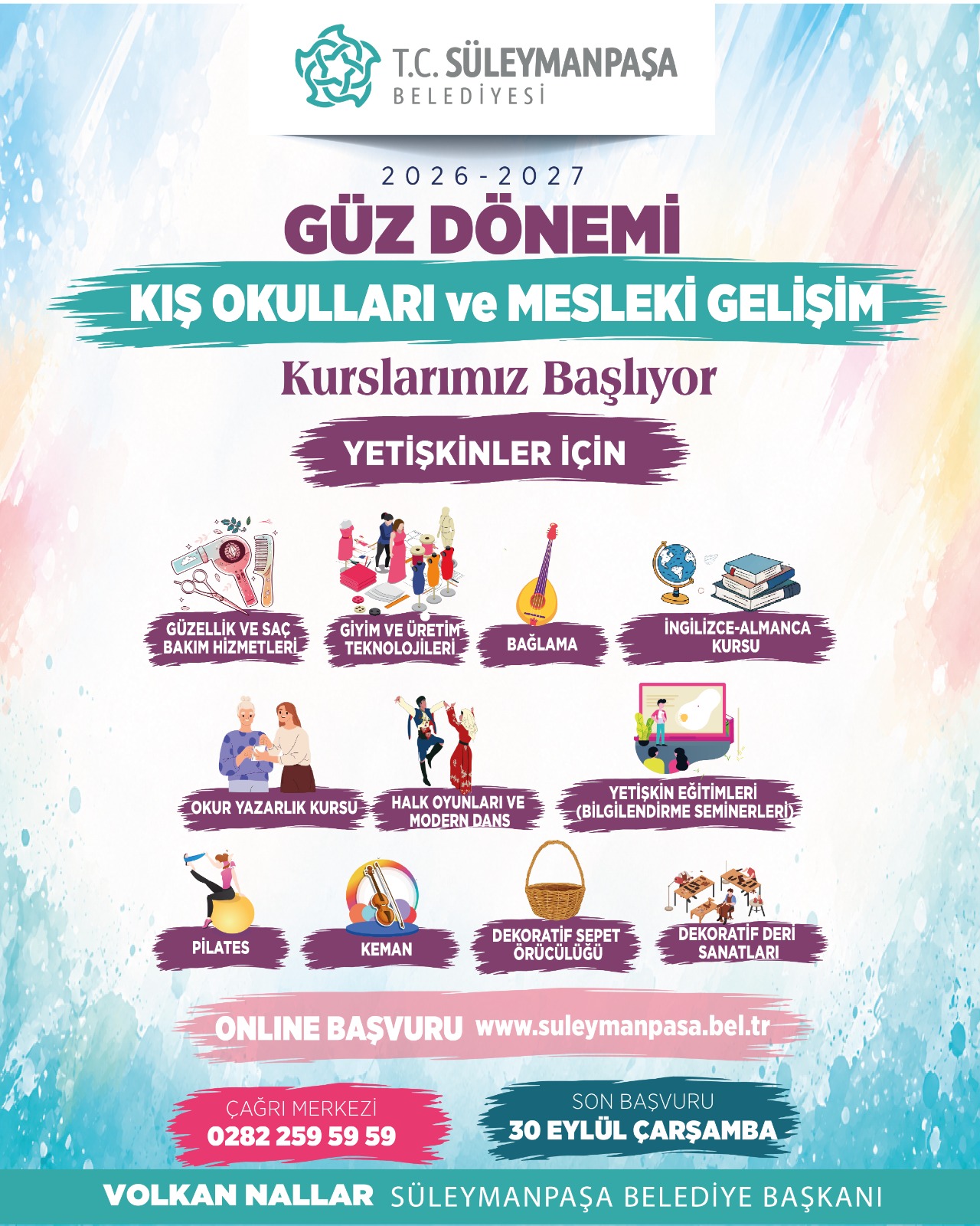 Kış Okulları Güz Dönemi Kayıtları Başladı